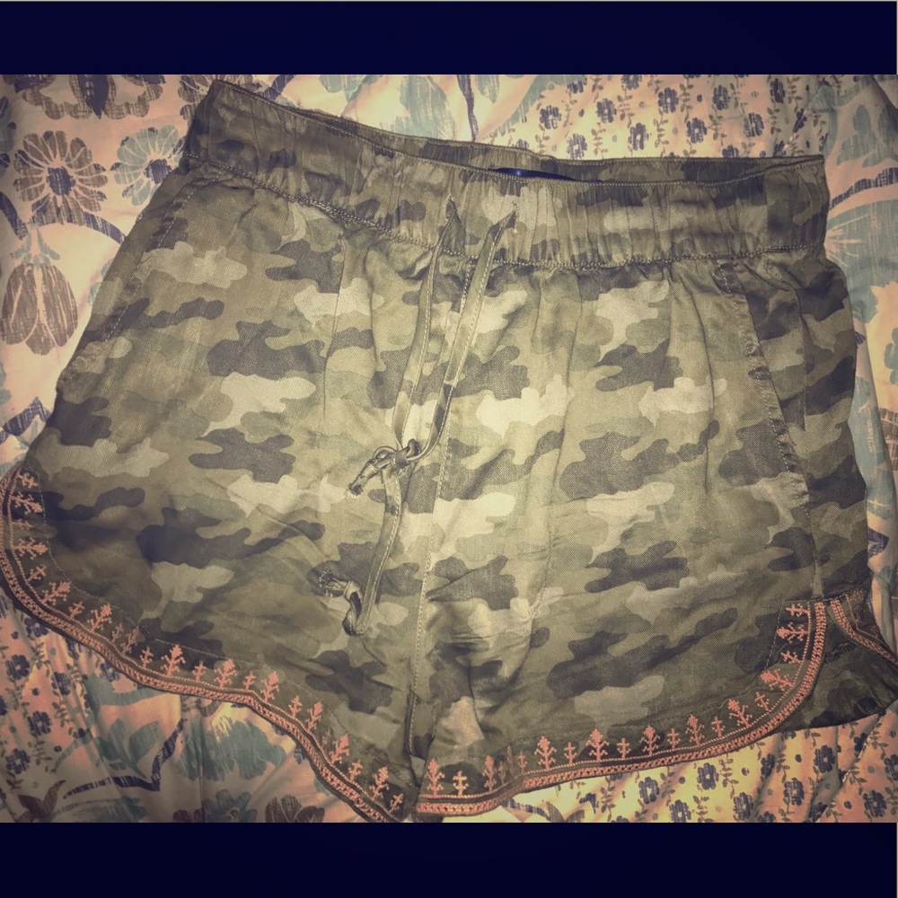 Cute Camo Shorts