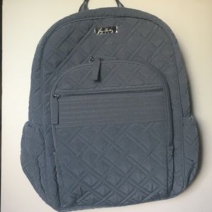 Vera Bradley Campus Backpack Charcoal