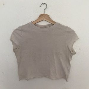 NWOT H&M Baby Pink Crop Top
