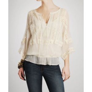 Pink Daniel Rainn Boho Blouse