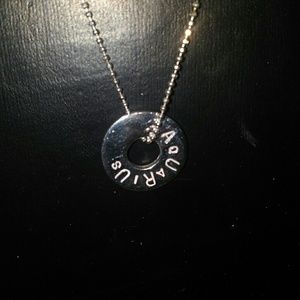 Aquarius necklace