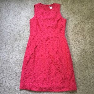 J.Crew Lace Sheath Dress