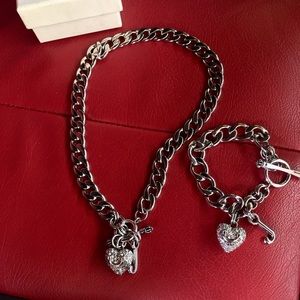 Juicy Couture Necklace & Bracelet. 💕