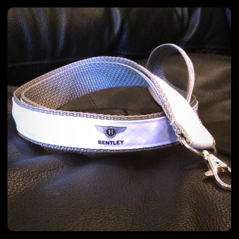 Bentley long key chain / name badge necklace