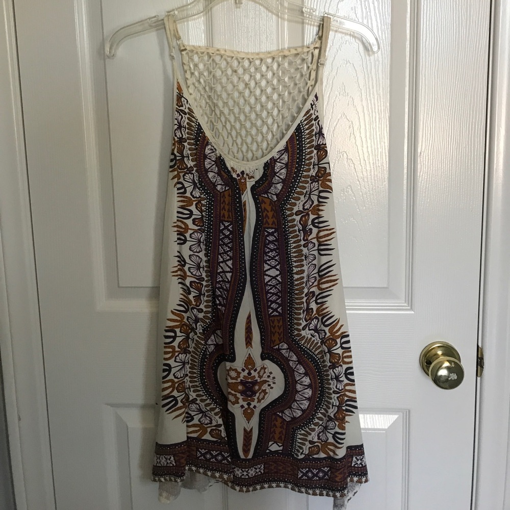 Lf cage back knot dress