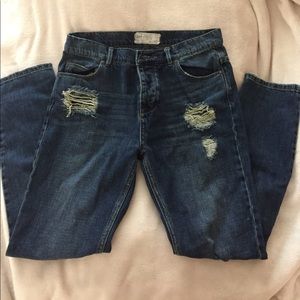 Free people high wasted jeans