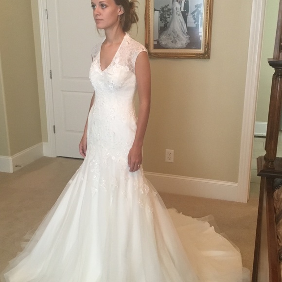 NWT Melissa Sweet Wedding Gown! - Picture 4 of 6