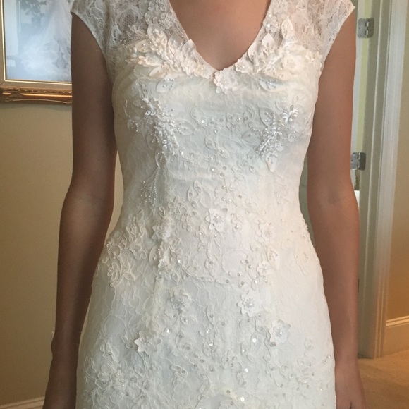 NWT Melissa Sweet Wedding Gown! - Picture 5 of 6