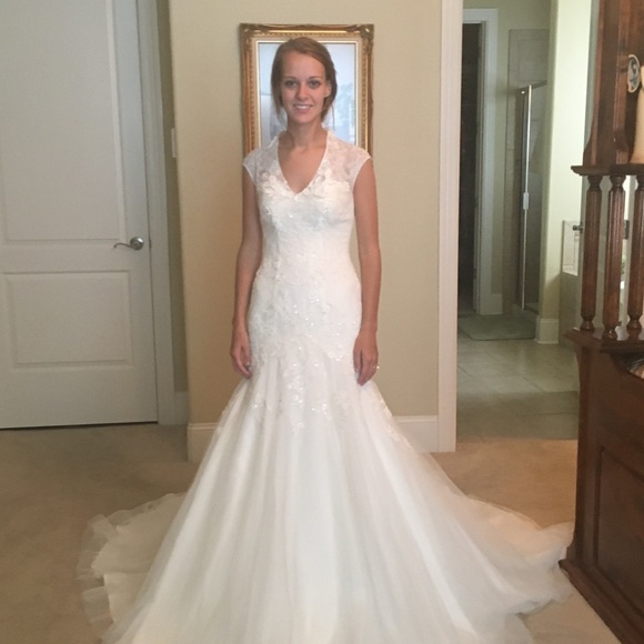 NWT Melissa Sweet Wedding Gown! - Picture 6 of 6