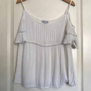 Bohemian Crochet Open Shoulder Top!