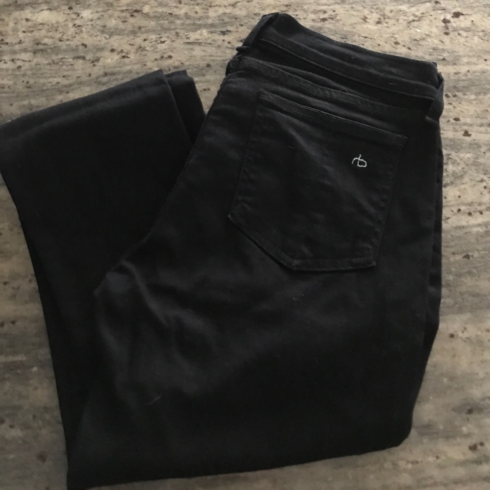 Rag and bone coal denim
