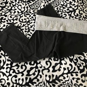 PINK Victoria's Secret crop yoga leggings