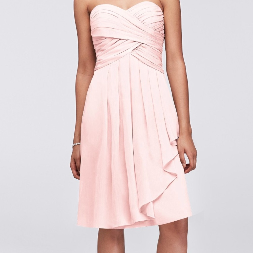 🔥Price drop Davids Bridal blush bridesmaid/prom