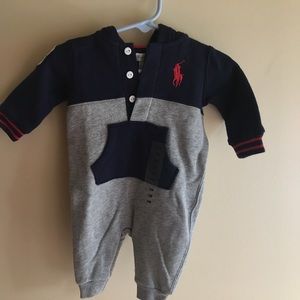 Ralph Lauren Rugby Coverall-Infant Boy