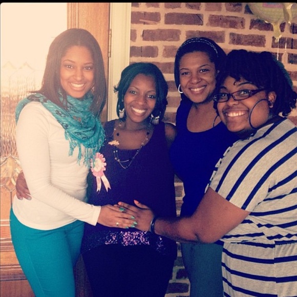 Arden B Blue Casual Stretch Pants - Picture 3 of 3