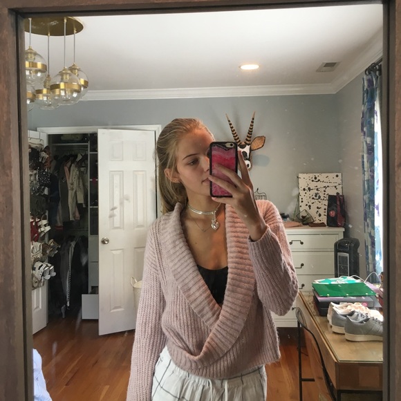 Urban Outfitters Sweaters - surplice sweater