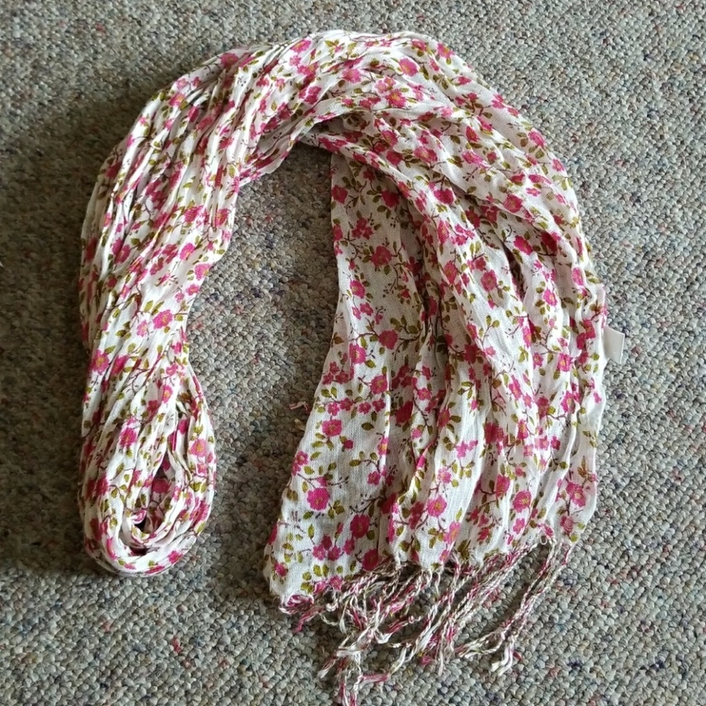 Floral scarf