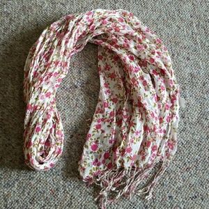Floral scarf