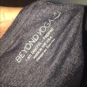 open back, beyond yoga tank top