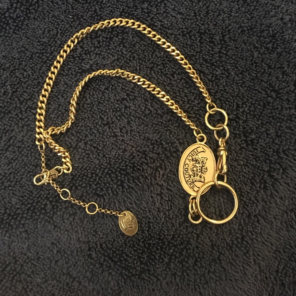 Juicy Couture gold necklace