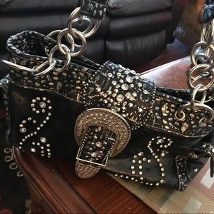 Black Montana West Purse