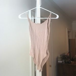 Out from under nude bodysuit :))