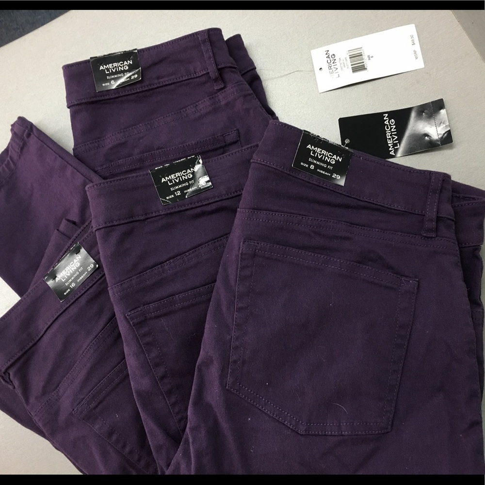 American Living Twill Stretch Skinny Pants