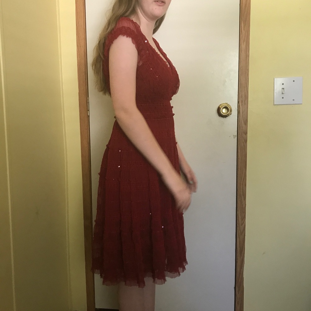 Feisty red dress!
