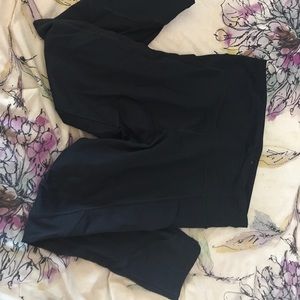 Black 7/8 length yoga pants