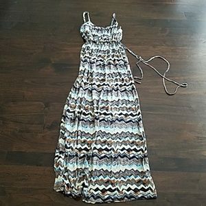 Beautiful cotton Quiksilver new maxi dress small