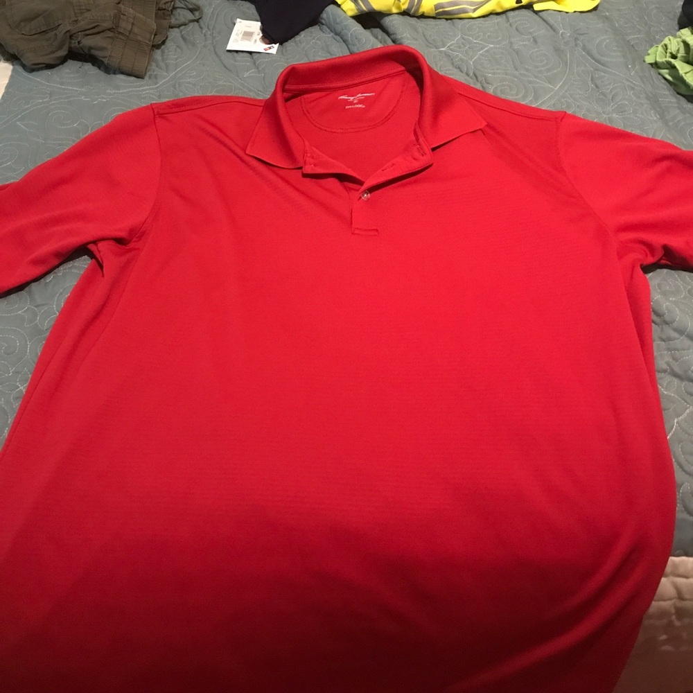Tommy Armor XL red men's golf polo shirt