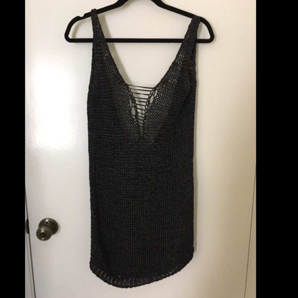 Diesel open back knit dress