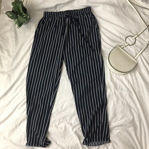 Baggy navy/white trousers 🐳
