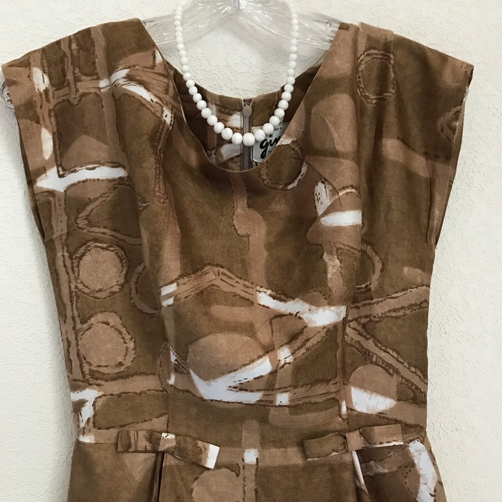 🌺HOST PICK🌸GINA OF MELBOURNE DRESS VINTAGE COTTON EXCEPTIONALLY LOVELY SZ SM - Picture 3 of 8