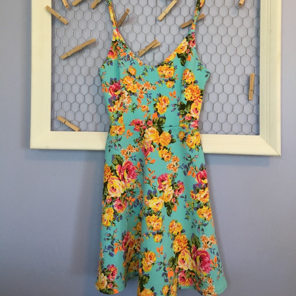 Floral dress- never worn
