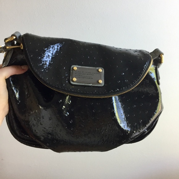 Marc Jacobs Embossed Ostrich Bag - Picture 1 of 5