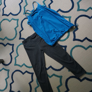 Fabletics Workout Capri Leggings & Tank