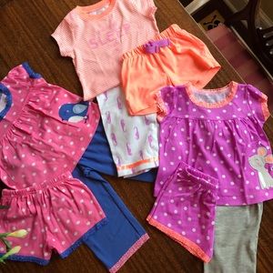 Bundle of Carter's Pajamas 12 month