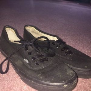 Black Vans