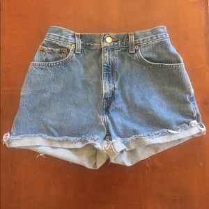 High waisted vintage Levi's