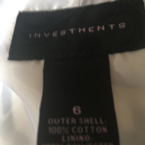 ⭕️INVESTMENTS - Black & White Jacket - Picture 7 of 7