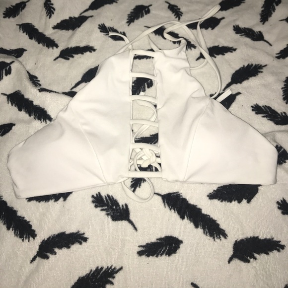 White swim suit - Picture 3 of 3