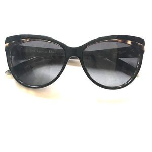 Vintage Christian Dior cat eye sunglasses