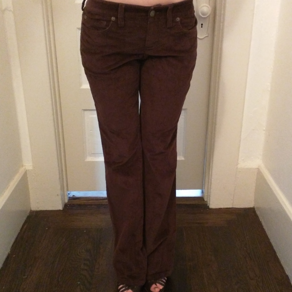 The Limited Brown Corduroy Drew Fit