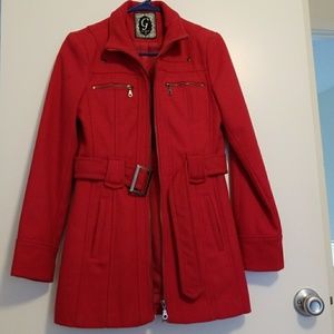 Red Wool Coat