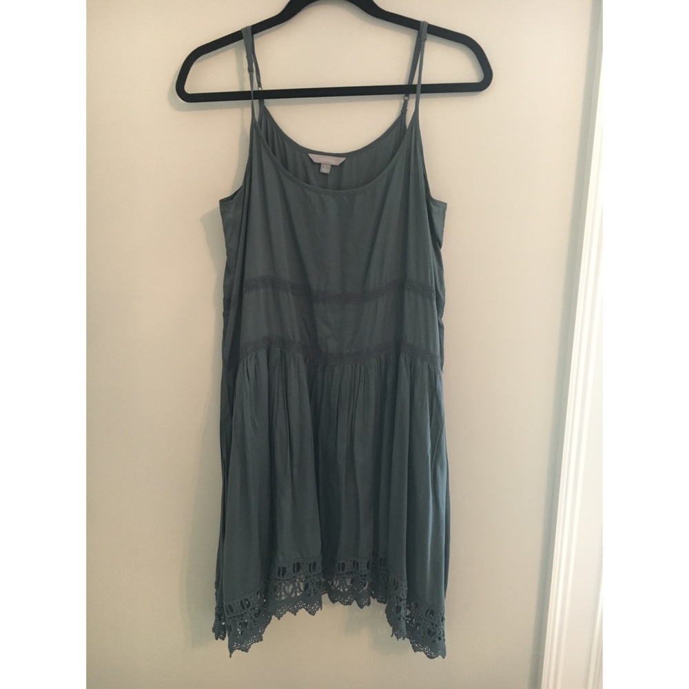 nordstrom forest green dress