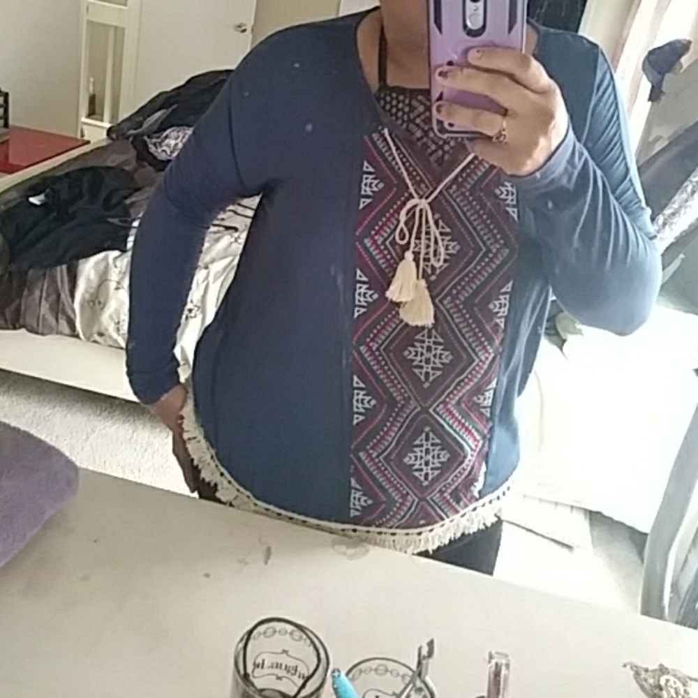 Takara blue long sleeve