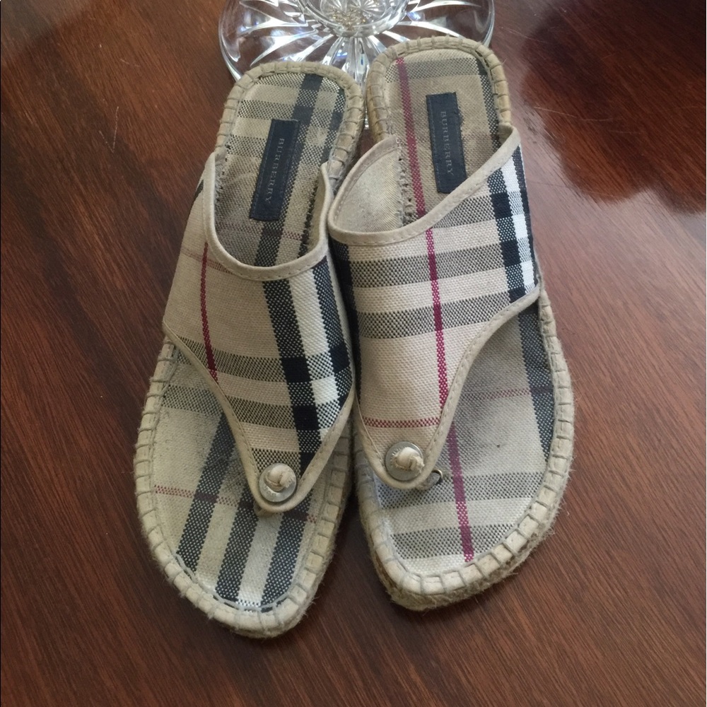 Burberry Wedges!