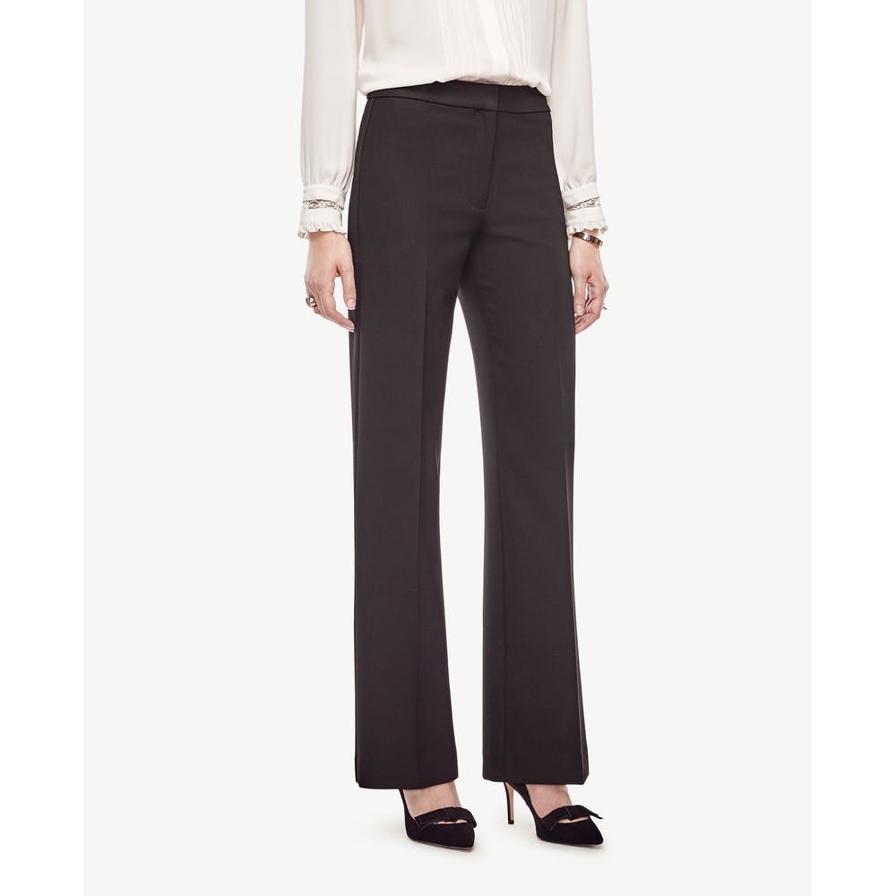 Ann Taylor Petite high waist wide leg pants