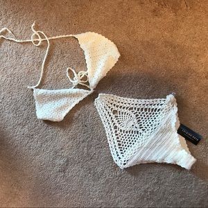 Fashion Nova Crochet Monokini